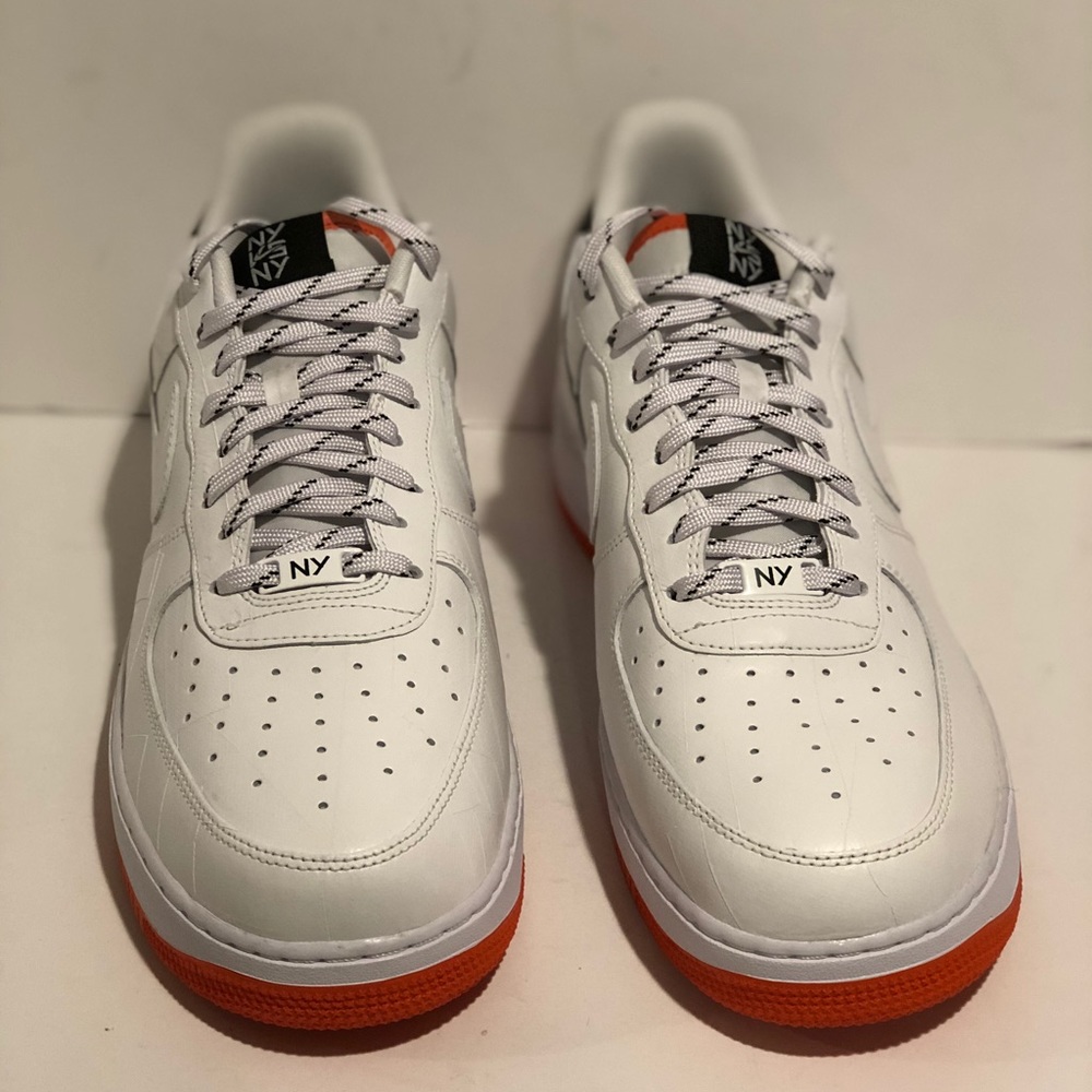 Nike Air Force 1 07 lv8 NY vs NY CJ5848-100 SZ  15 - Picture 8 of 9